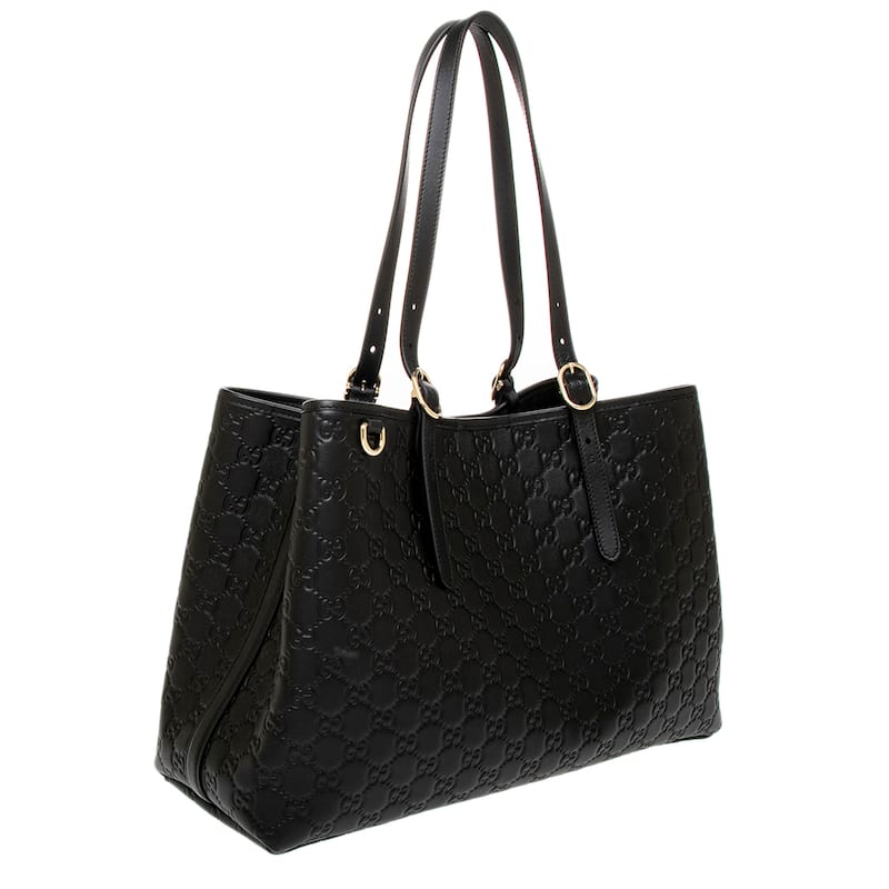 Gucci GG Emblem Large Tote Bag