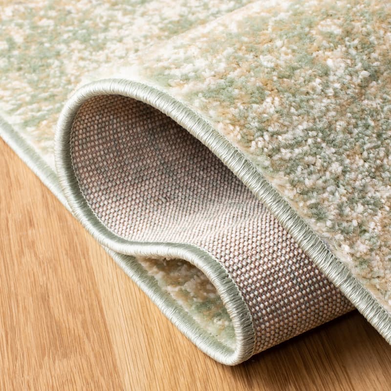 SAFAVIEH Adirondack Brynn Modern Abstract Rug - 6' x 8' - Ivory/Sage - Rectangle
