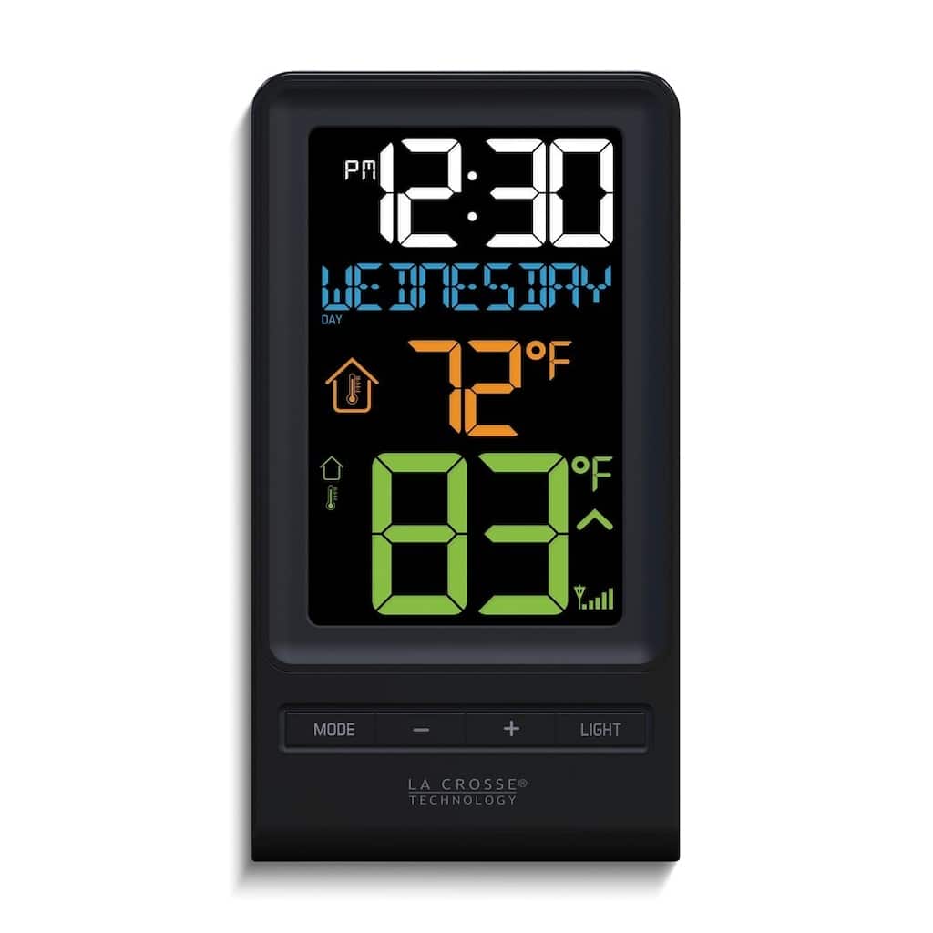 Curata Wireless Color Temperature Station with Clock and Date