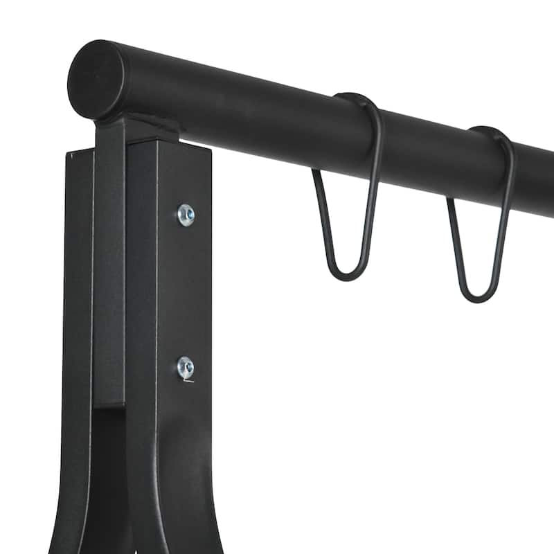 Outdoor A-frame Shape Steel Swing Stand, Hanging Chair Stand