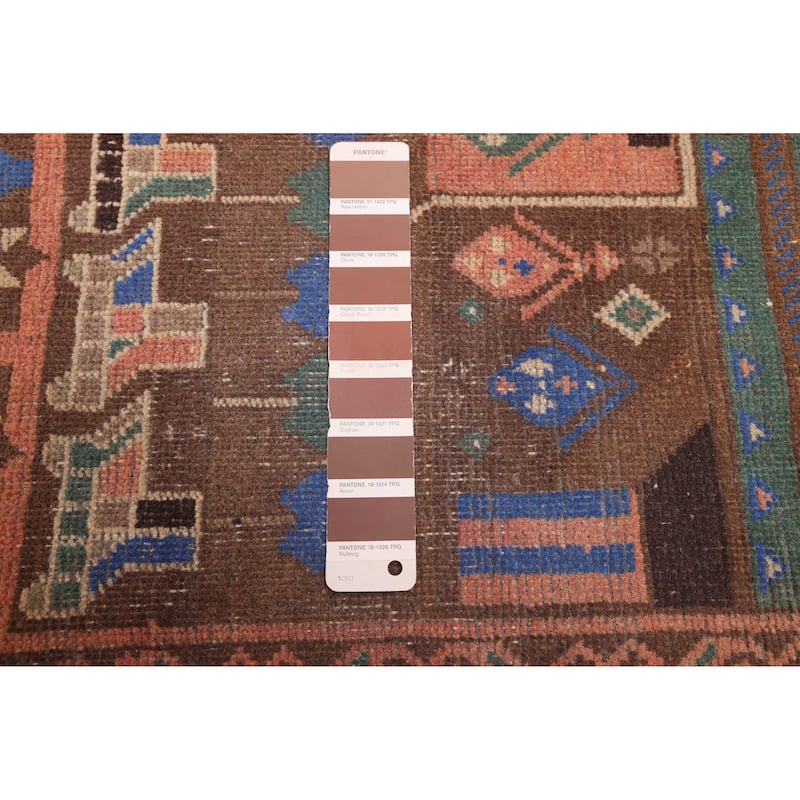 ECARPETGALLERY Hand-knotted Teimani Brown Wool Rug - 3'7 x 6'4