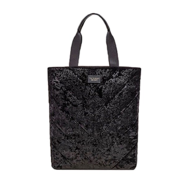 victoria secret velvet tote bag