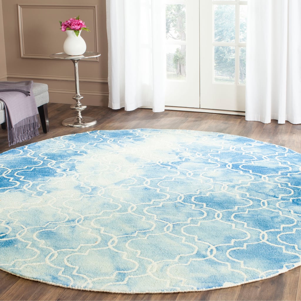 SAFAVIEH Handmade Dip Dye Marineta Watercolor Vintage Boho Wool