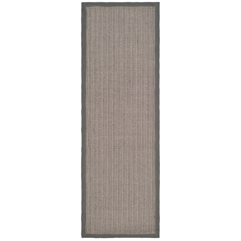 SAFAVIEH Handmade Natural Fiber Hildeburg Border Sisal Rug
