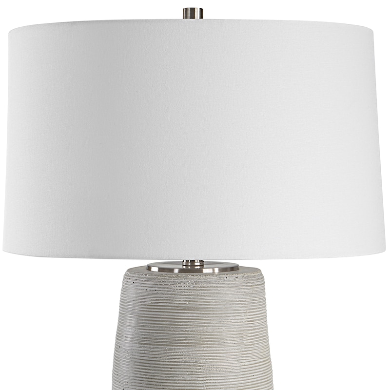 Uttermost Mountainscape Ceramic Table Lamp - 18"x27.5"x18"