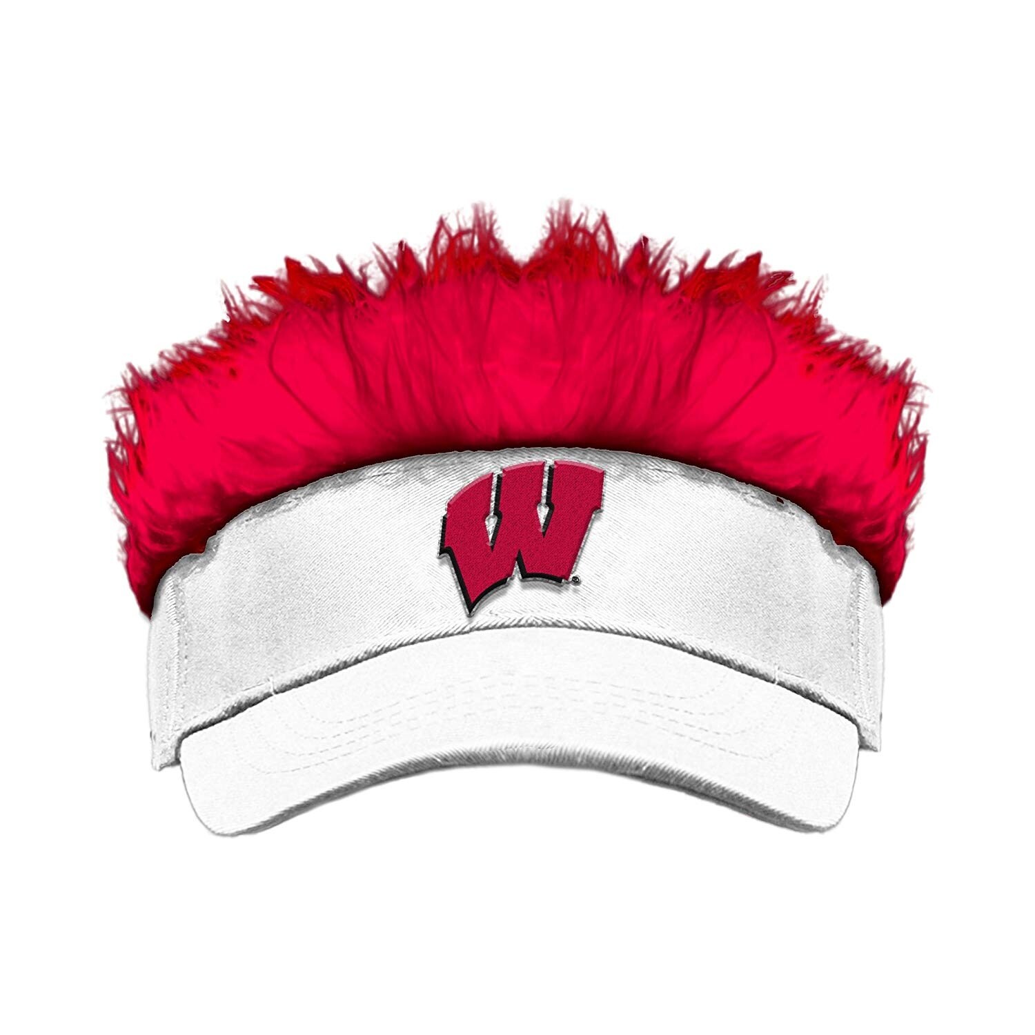 wisconsin badgers visor