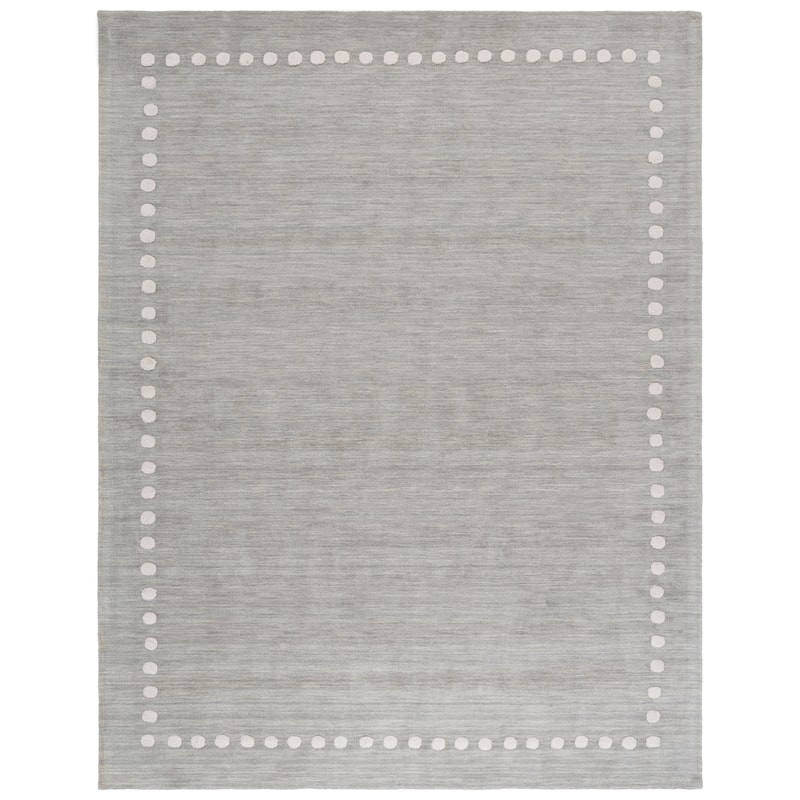 SAFAVIEH Handmade Kids Alondra Wool Rug - 9' x 12' - Grey