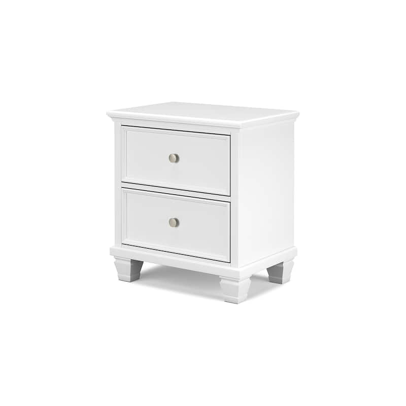 Signature Design by Ashley Fortman Two Drawer Night Stand