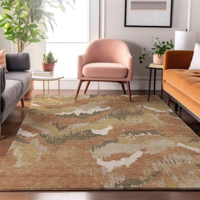 Premium Washable Super Soft Modern Ziggy Mayfield Rug