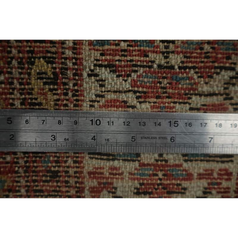 Hand Knotted Oriental 100% Wool Carpet Traditional Floral Oranges & Rust Malayer Area Rug - 6' 3'' X 3' 10''