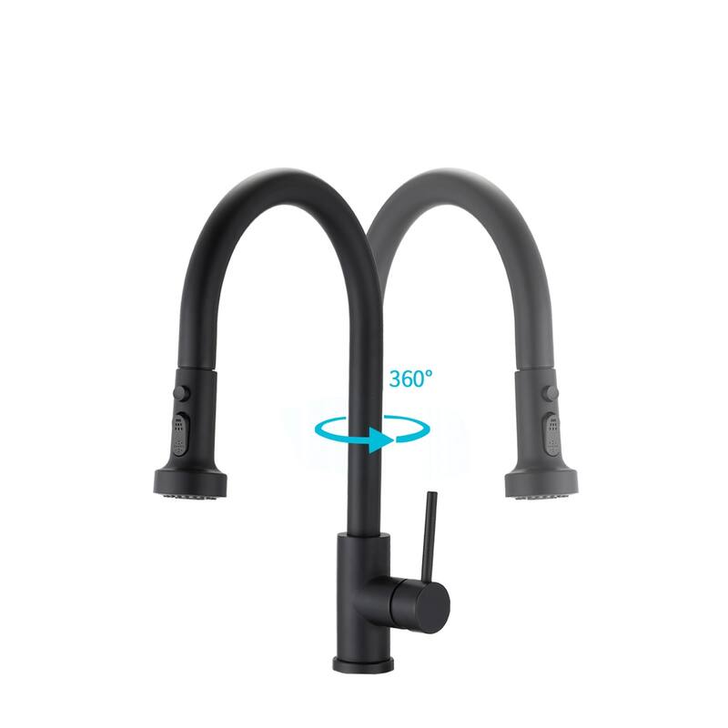 Stainless Steel Pull Down Kitchen Faucet