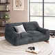 preview thumbnail 2 of 8, Plush Fluffy Faux Fur Foam Filled Bean Bag Chair, Cozy Soft Loveseat Floor Sofa