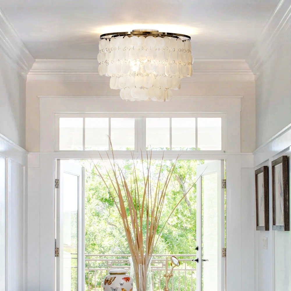 Capiz flushmount sales
