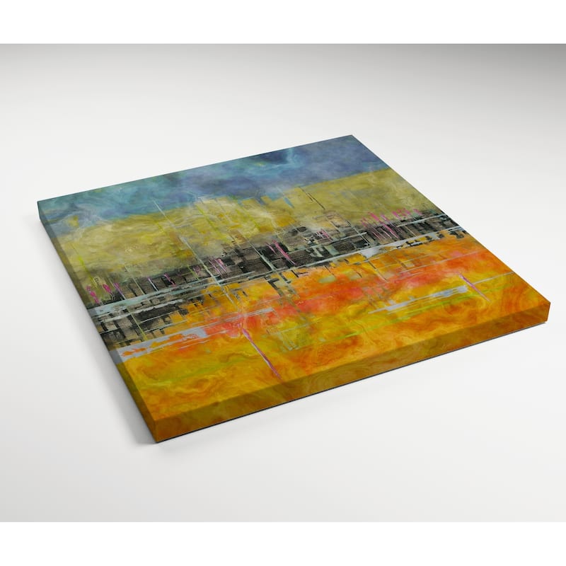 Fine Art Studio LLC Grunge City II by R. Bolokofsky