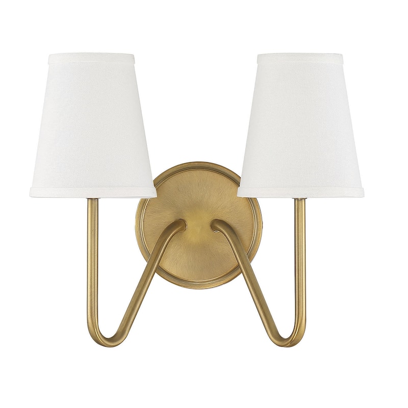 Meridian M90055 2 Light 11" Tall Wall Sconce