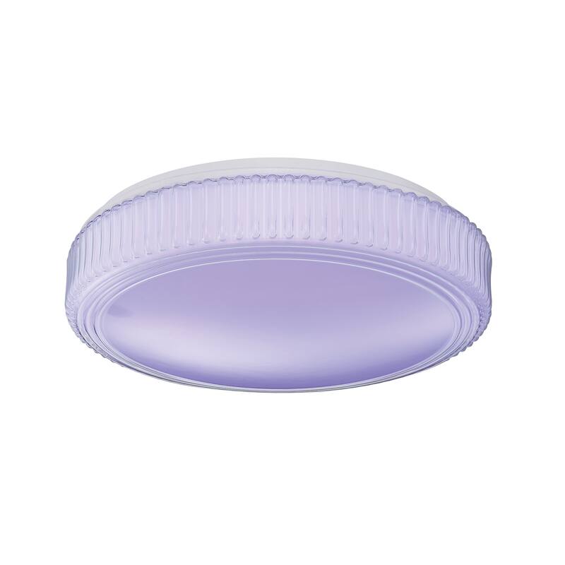 Designers Fountain LED1555RGB Wiz Smart 14" Wide Integrated LED Flush
