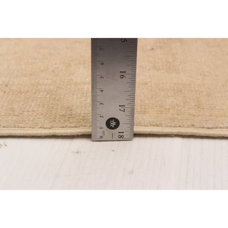ECARPETGALLERY Hand-knotted Chobi Finest Khaki Wool Rug - 5'10 x 8'11
