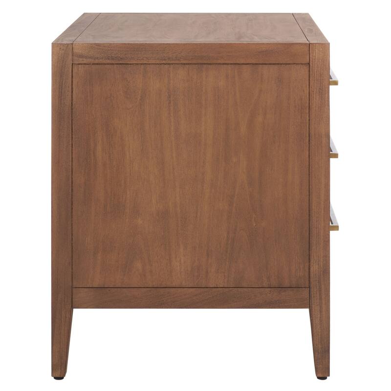 SAFAVIEH Couture Sija 3-Drawer Wood Nightstand