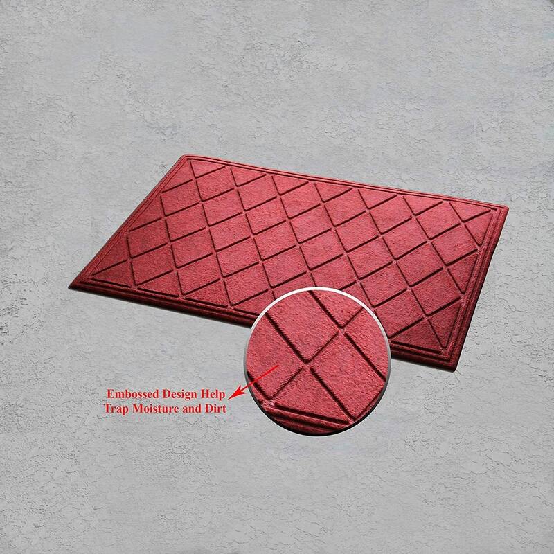 A1HC Water retainer Indoor/Outdoor Doormat, 24" x 36"