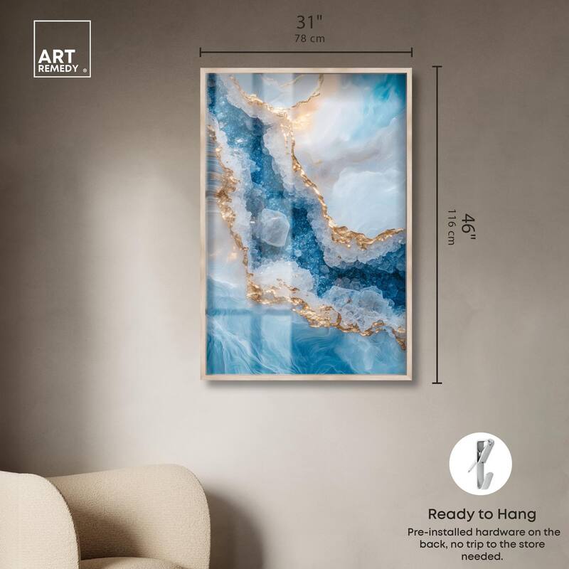 Molten Topaz I Shadowbox by Art Remedy