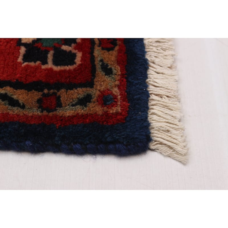 ECARPETGALLERY Hand-knotted Anadol Navy Wool Rug - 3'2 x 10'3