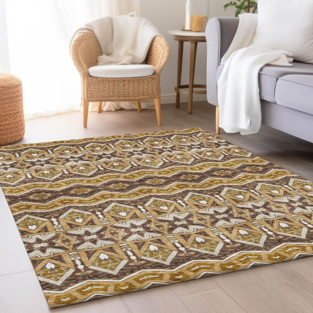 Premium Washable Super Soft Moroccan Global Mayfield Rug