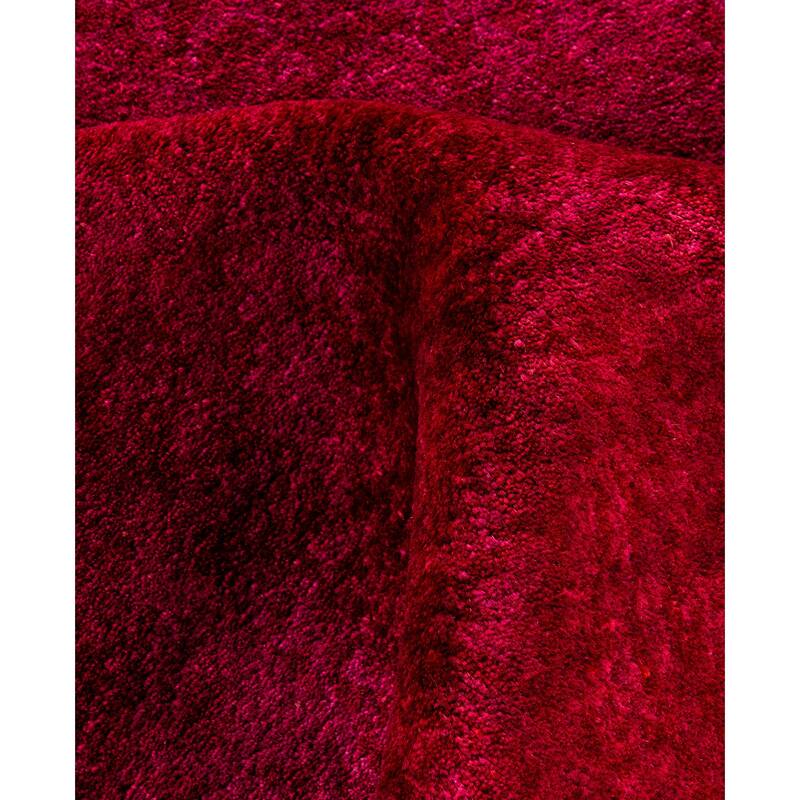 Overdyed One-of-a-Kind Hand-Knotted Area Rug - Pink - 8' 4" x 9' 10"