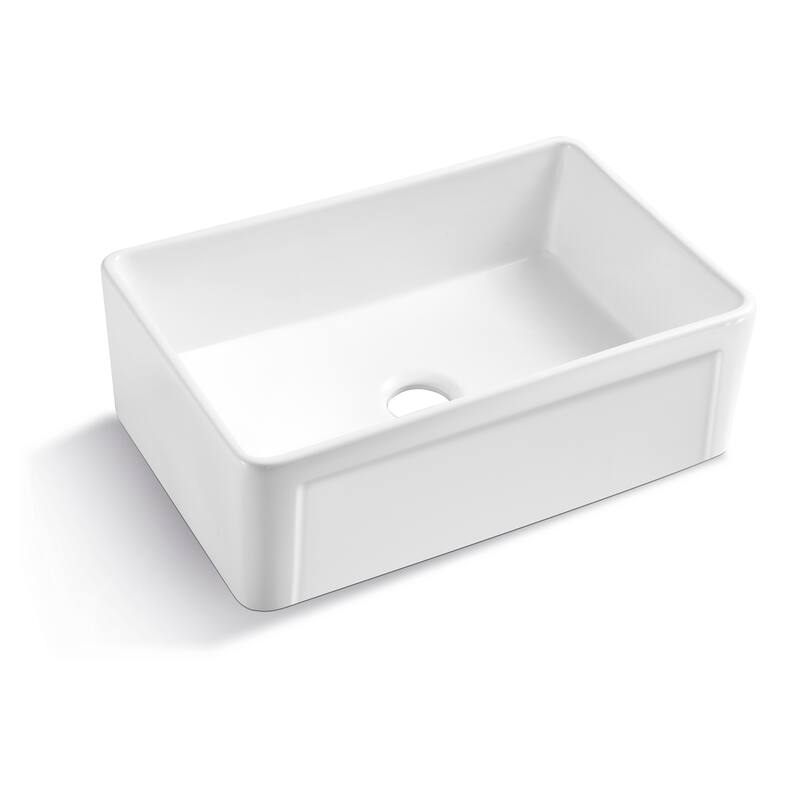 Farmhouse Apron-Front Kitchen Sink Single Bowl