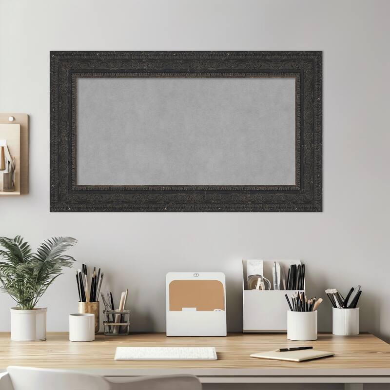 Amanti Art Attic Aged Black Framed
