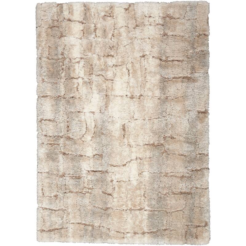 Nourison Luxurious Shag Ultra Plush Glam Abstract Area Rug
