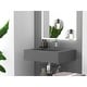preview thumbnail 92 of 157, Pyramid Solid Surface Wall-Mounted Bathroom Sink