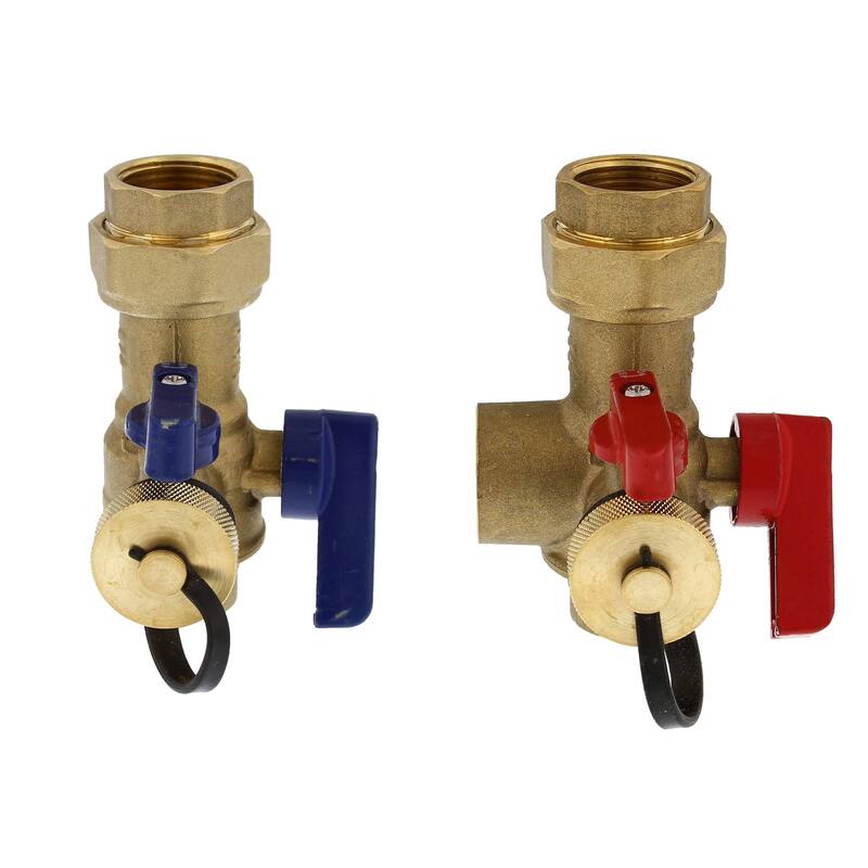 Jones Stephens D05001 3/4” SWT Tankless Water Heater Valve Service Kit - Black