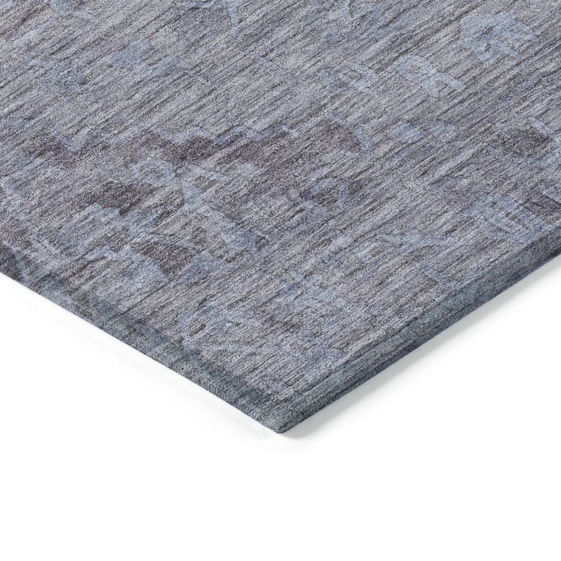 HomeRoots Floral Traditional Rectangle Outdoor Rug