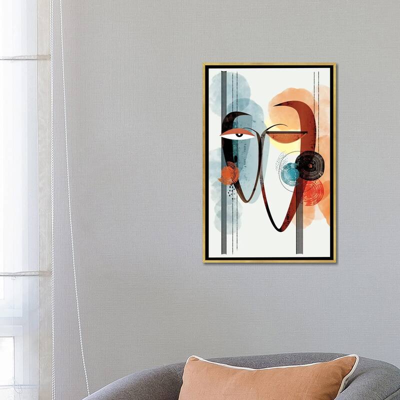 iCanvas "Intertwined" by Soul Curry Art & Illustrations Framed Canvas Print