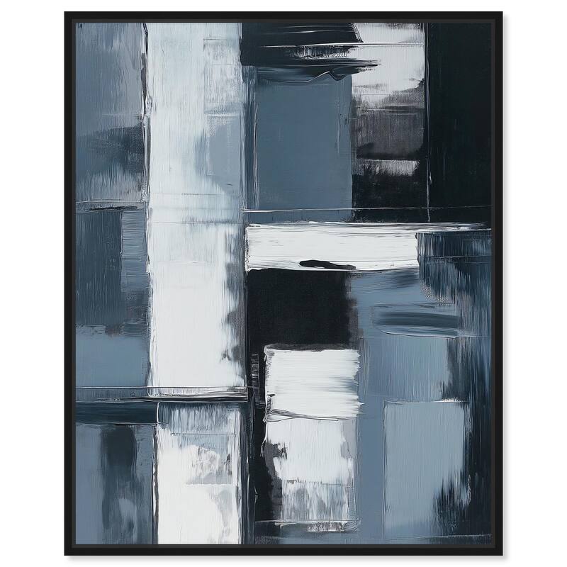 Metropolis of the Mind II Canvas by Art Remedy - Black - 20" x 24"