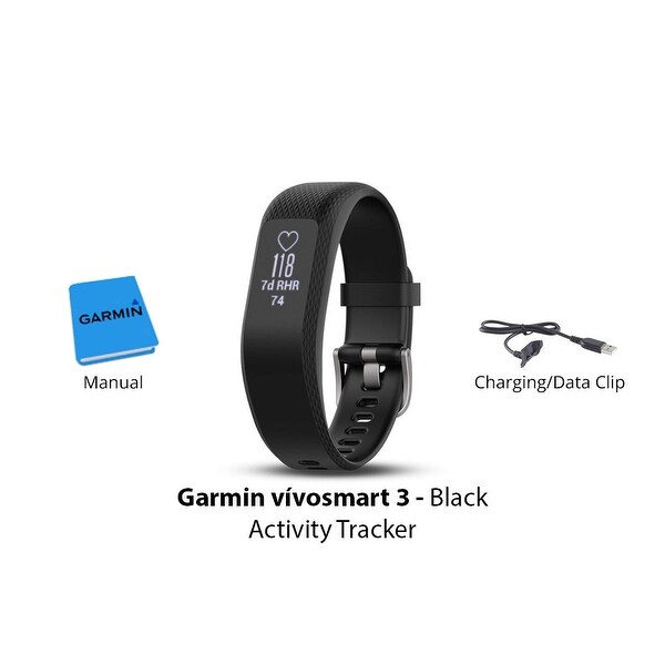 garmin vivosmart 3 black