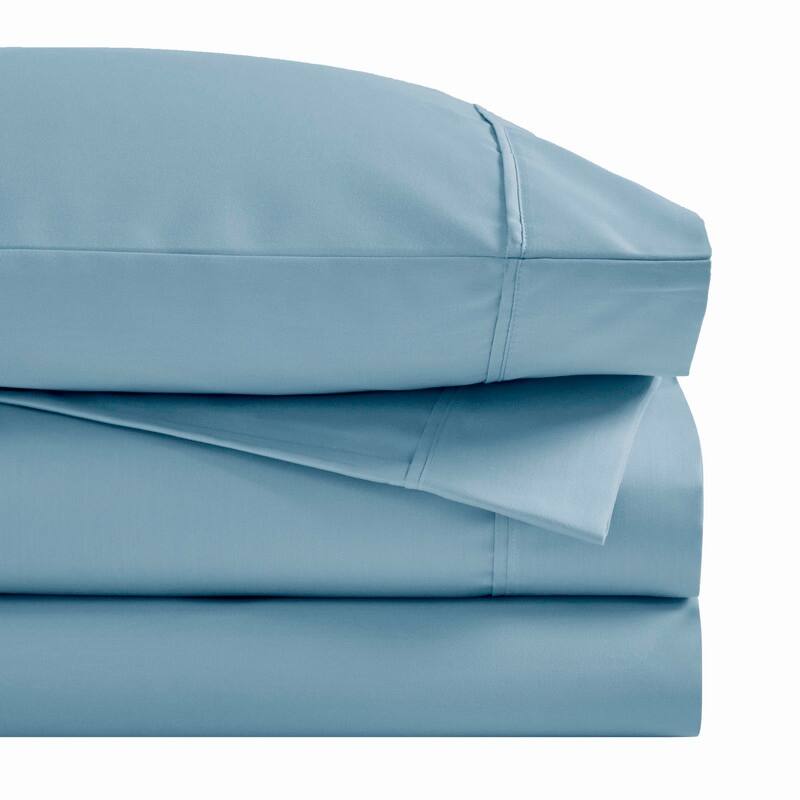 Superior Cotton Blend Solid 1500 Thread Count Deep Pocket Bed Sheet Set