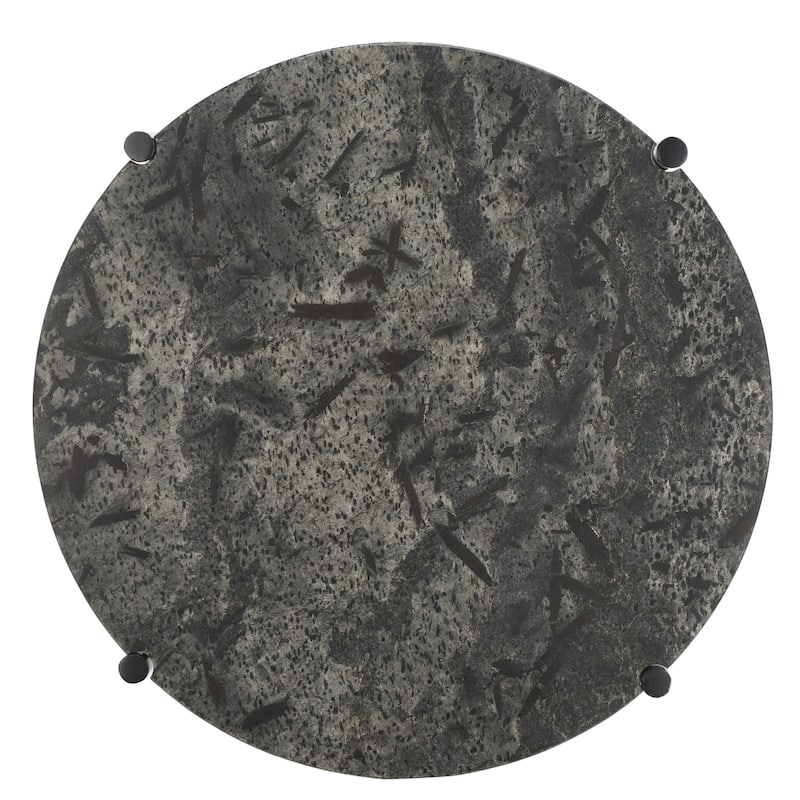 SAFAVIEH Jadwiga Round Top Side Table - 19 In. W x 19 In. D x 22 In. H - 19Wx19Dx22H