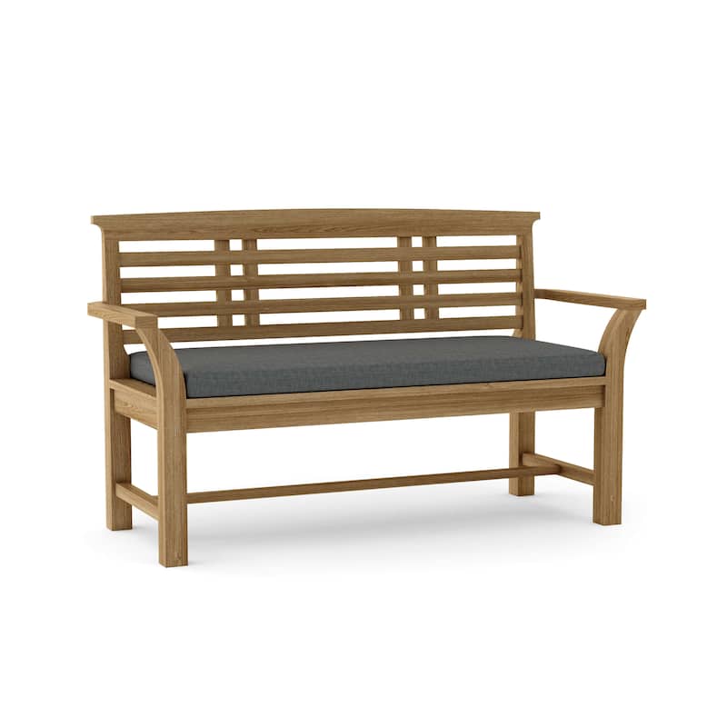 Sakura 2-seater Bench - N/A - Cast Charcoal