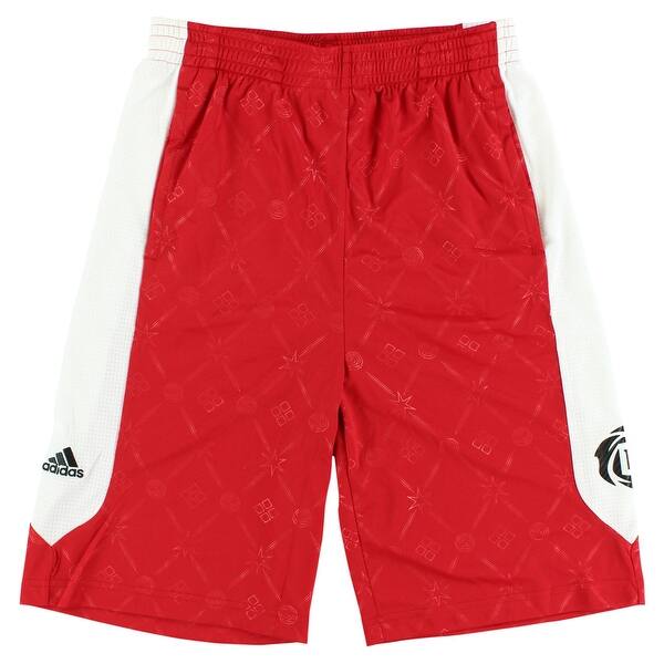 Shop Adidas Boys D Rose Basketball Shorts Red Overstock 22694198