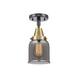 Option Black Antique Brass / Light Smoke