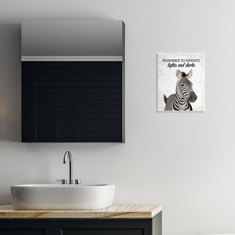 Stupell Remember To Separate Laundry Wall Plaque Art Design By Lettered and Lined