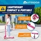 preview thumbnail 26 of 60, Outdoor Cruiser 3-Wheel Kids Scooter – with Lean-to-Steer Technology, Led Lighted Wheel, Girls Ages 3-8, Blue and Red