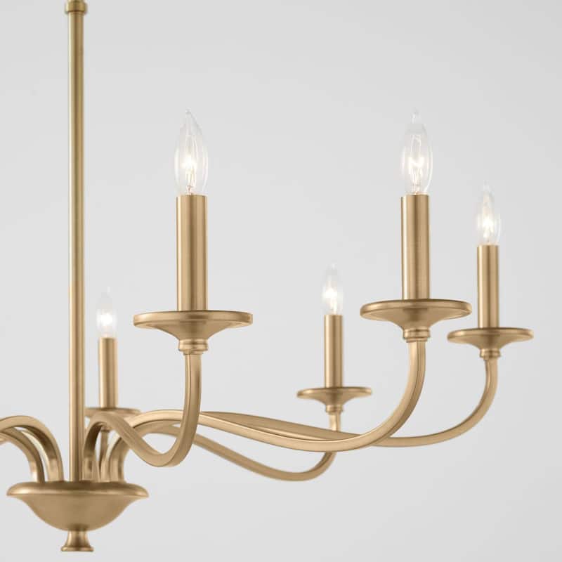Quorum International 6021-9 Maryse 9 Light 37" Wide Taper Candle Style