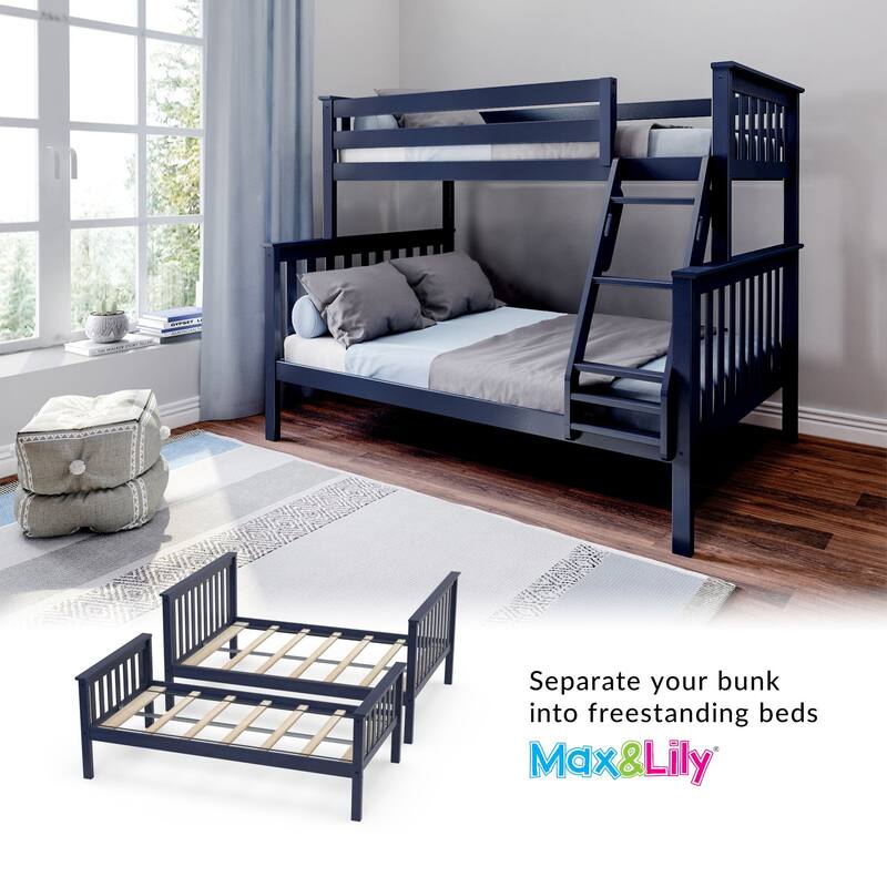 Max and Lily Twin over Full Bunk Bed