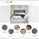 preview thumbnail 16 of 25, CraftPorch Luxurious Velvet Wingback Tufted Upholstered Bed