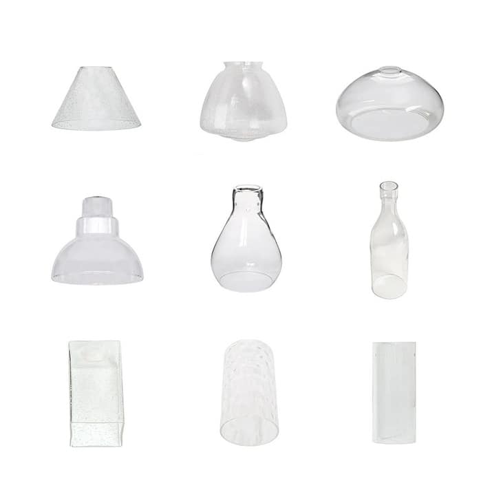 Replacement Glass Shade Part for Lighting