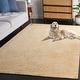 preview thumbnail 35 of 60, SAFAVIEH Handmade Himalaya Alfea Solid Wool Rug 6' Round - Gold - Round