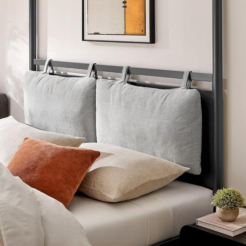 Marlowe 4-Poster Canopy Metal Platform Bed