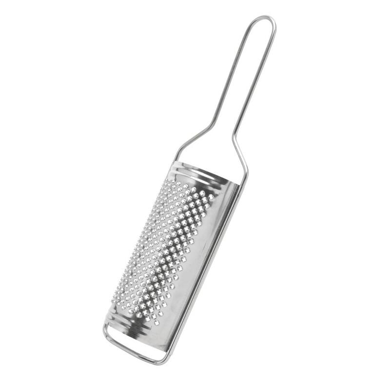 YBM Home Stainless Steel Kitchen Grater with Handle, Multi-Purpose - Curve Grater
